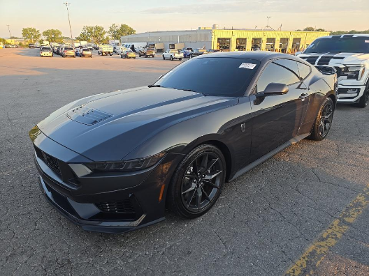 Gray Metallic 2024 Ford Mustang Coupe Rear-Wheel Drive Automatic
