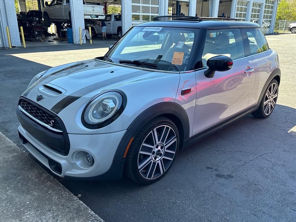 White Silver 2020 MINI Cooper Hatchback Automatic