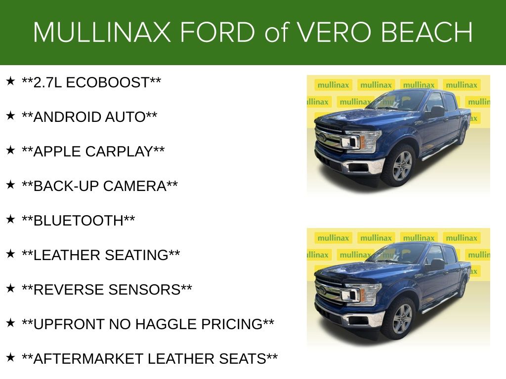 Used 2018 Blue Ford XLT image 6