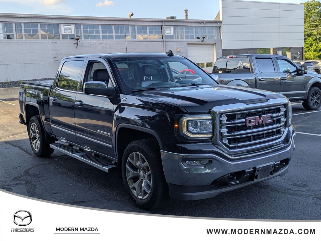 Onyx Black 2018 GMC Sierra 1500 Pickup Truck Four-Wheel Drive 6-Speed Automatic Overdrive