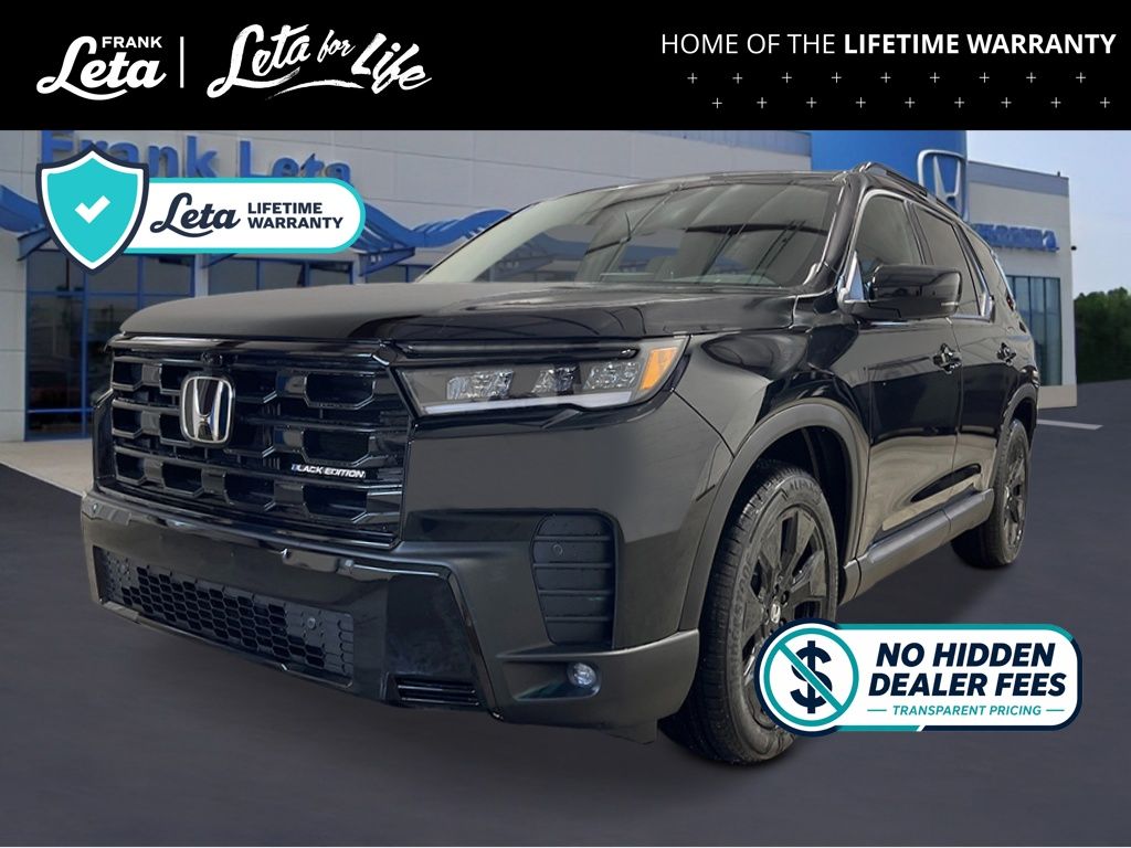 Crystal Black Pearl 2026 Honda Pilot SUV / Crossover All-Wheel Drive Automatic