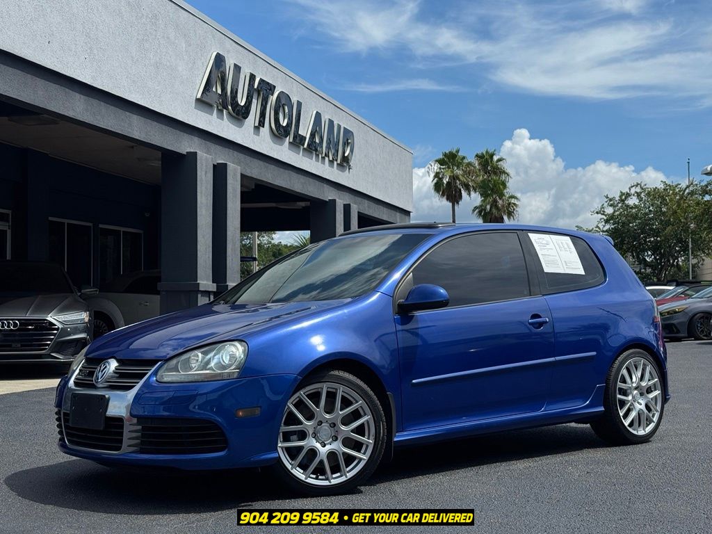 Deep Blue Metallic 2008 Volkswagen R32 Hatchback All-Wheel Drive 6-Speed Dual Clutch