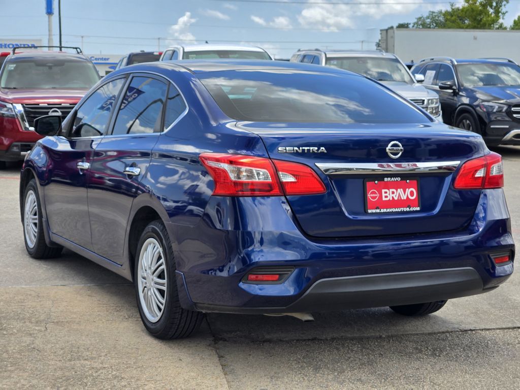 2017 Nissan Sentra S Blue at Durrett Motor Company