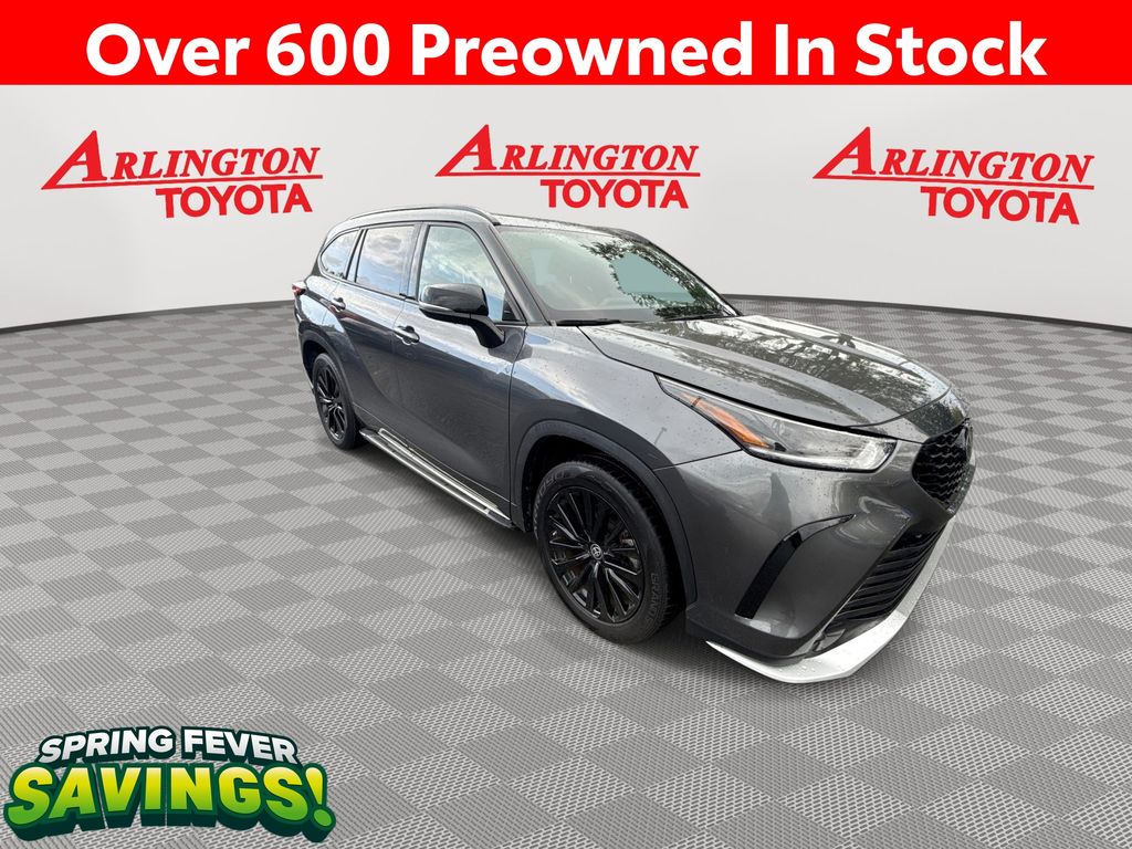 Magnetic Gray Metallic 2023 Toyota Highlander XSE FWD SUV / Crossover Front-Wheel Drive 8-Speed Automatic