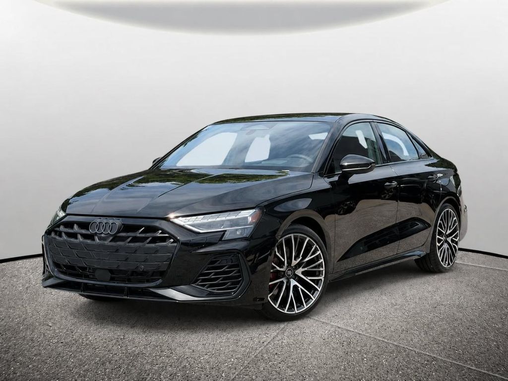 Black Metallic 2026 Audi S3 Sedan All-Wheel Drive 7-Speed Automatic