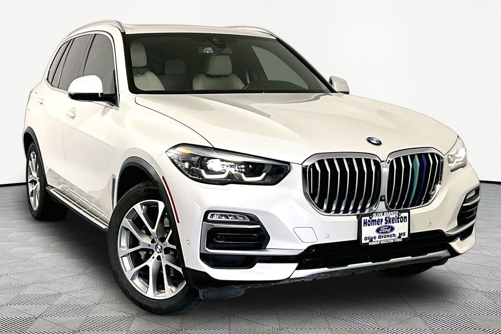 Mineral White Metallic 2020 BMW X5 SUV / Crossover Rear-Wheel Drive 8-Speed Automatic