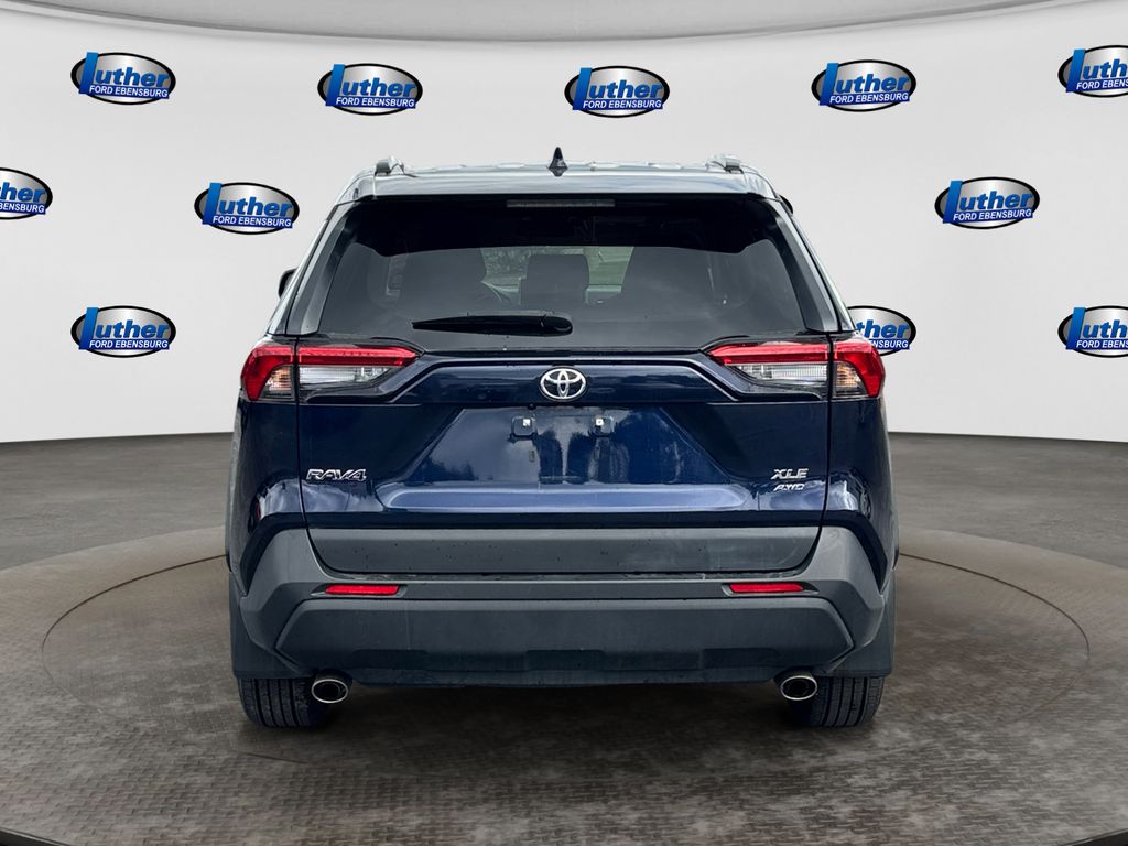 2024 Toyota RAV4 XLE Blue at Phil Fitts Ford