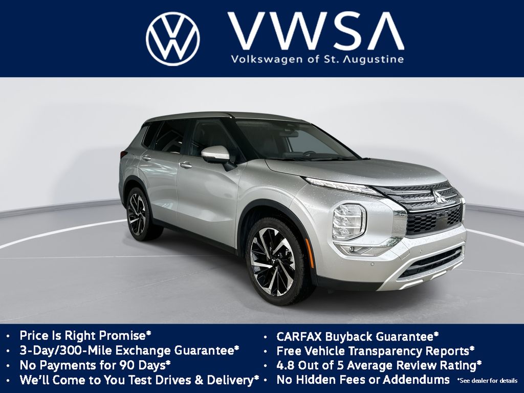 Alloy Silver Metallic 2024 Mitsubishi Outlander SUV / Crossover Front-Wheel Drive Continuously Variable Transmission