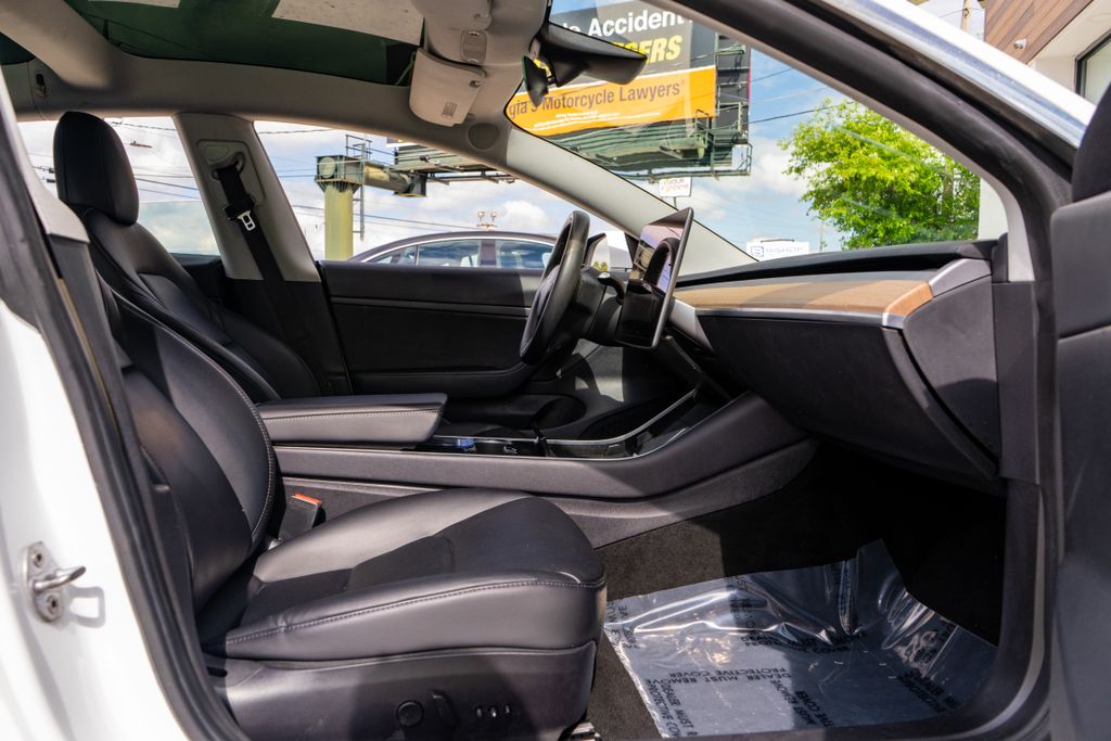 2020 Tesla Model 3 Standard Range Plus White at Genesis of Spring