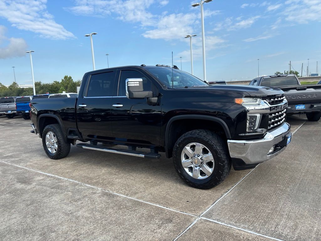 2021 Chevrolet Silverado 2500HD LTZ Black at Classic Chevrolet Galveston