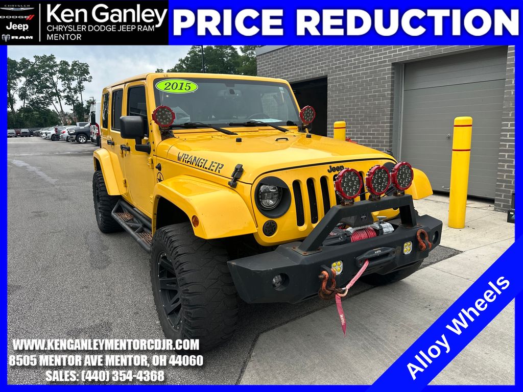 2015 Jeep Wrangler Unlimited Sahara 4WD