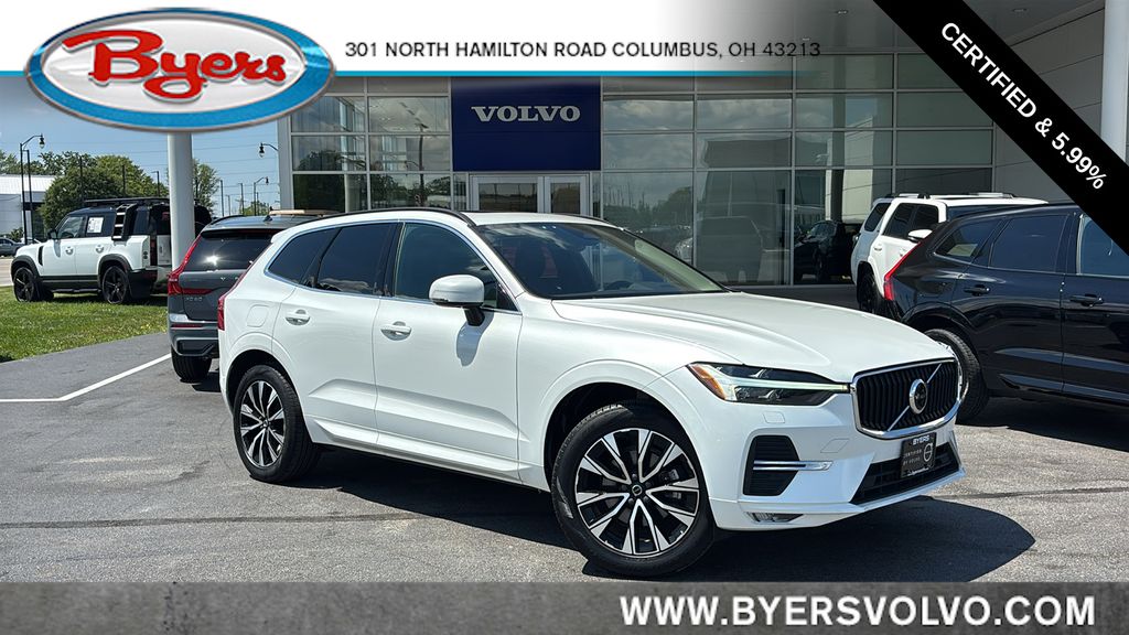 Crystal White 2023 Volvo XC60 SUV / Crossover All-Wheel Drive Automatic