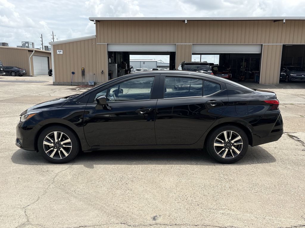 2025 Nissan Versa 1.6 SV Black at Baytown Hyundai
