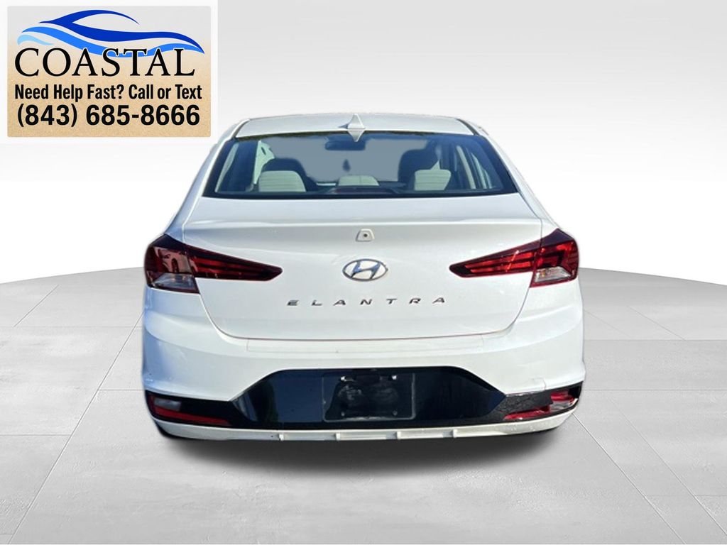 2020 Hyundai Elantra SEL White at Stokes Honda North