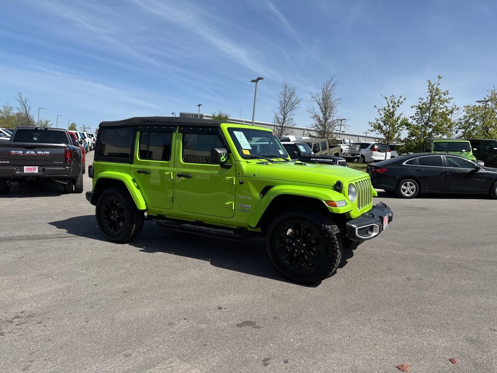 Used Car 2021 Jeep Wrangler  Unlimited Sahara 4xe For Sale Under $30,000 In Austin, Texas