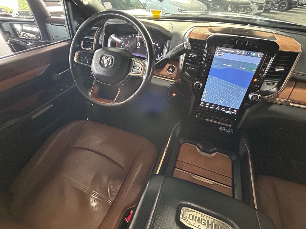 Used 2024 Diamond Black Crystal Pearlcoat Ram Longhorn image 9