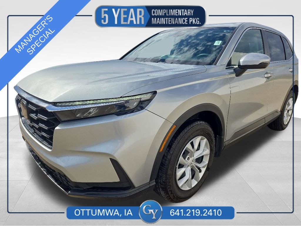 Solar Silver Metallic 2025 Honda CR-V SUV / Crossover All-Wheel Drive Continuously Variable Transmission