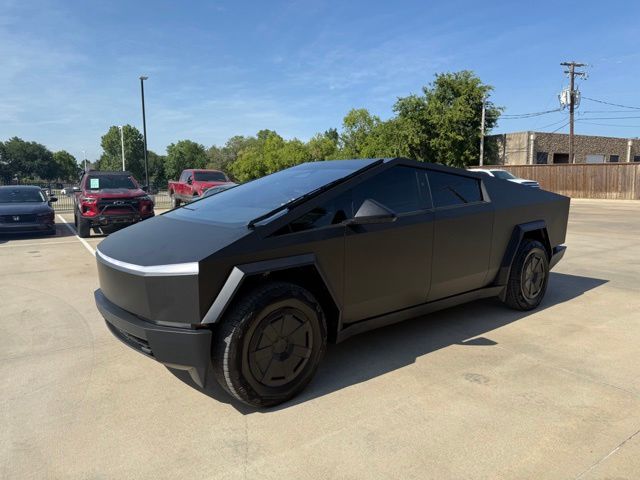Black 2024 Tesla Cybertruck Pickup Truck All-Wheel Drive 1-Speed Automatic
