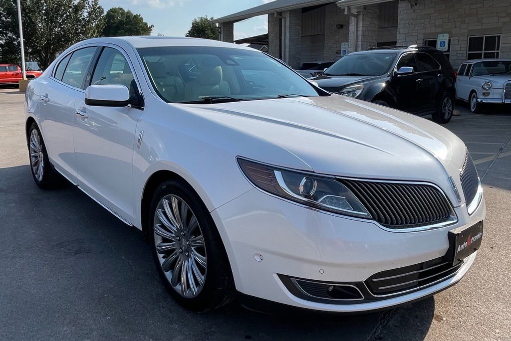 2016 Lincoln MKS Base White at Emmons Autoplex
