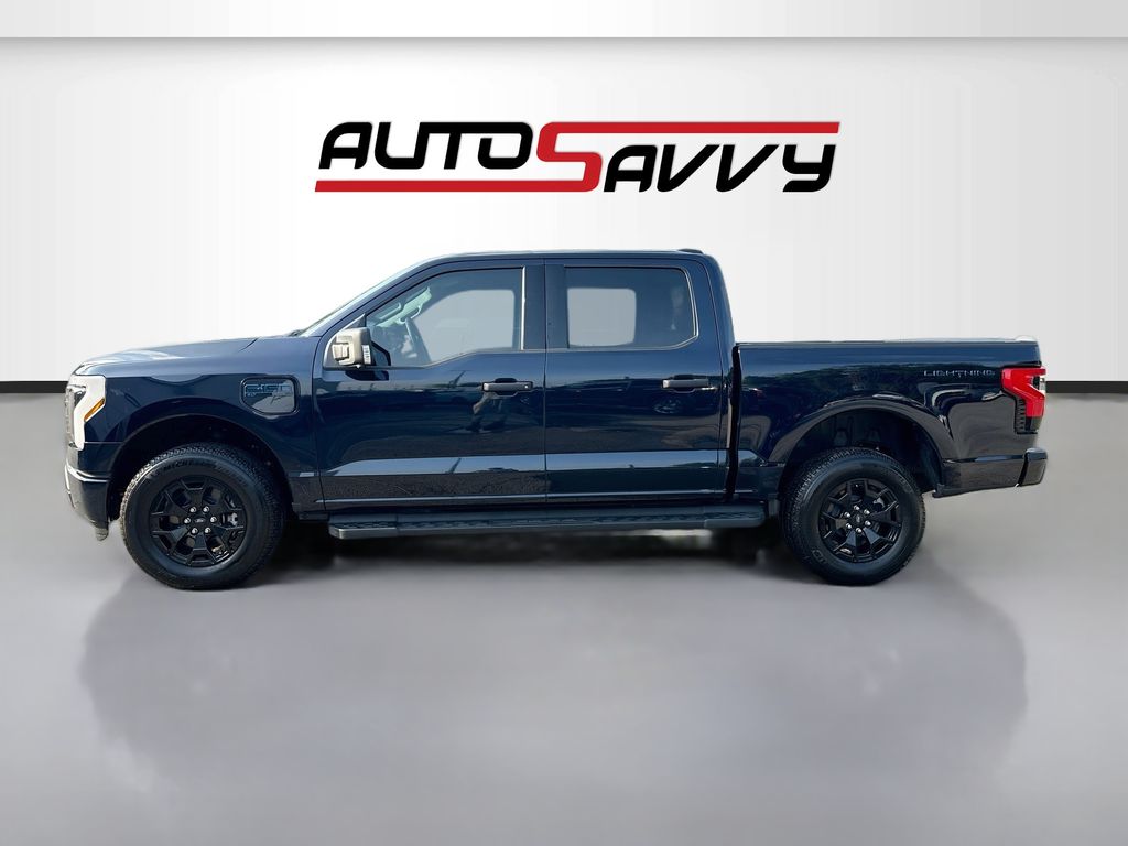 2025 Ford F-150 Lightning XLT Blue at DeMontrond Ford