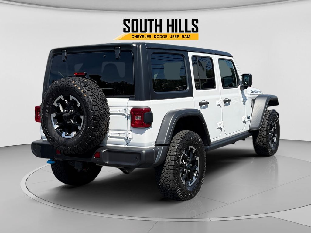 2024 Jeep Wrangler Rubicon 4xe White at Klick Lewis Buick Chevrolet
