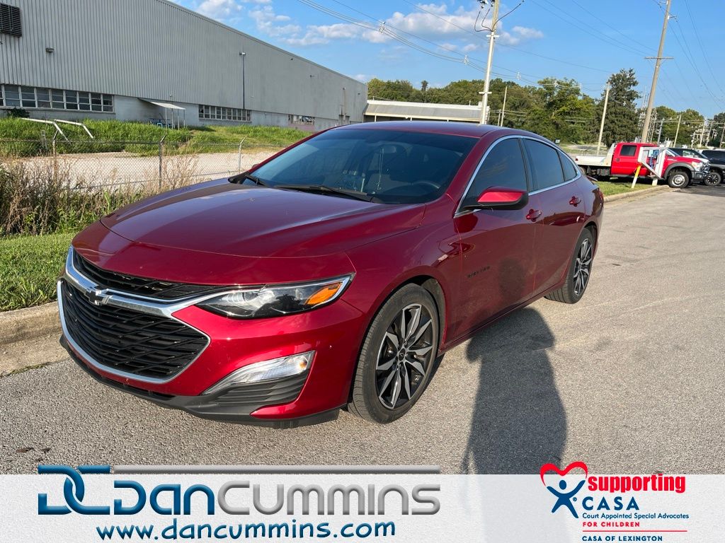 Cherry Red Tintcoat 2022 Chevrolet Malibu Sedan Front-Wheel Drive Continuously Variable Transmission