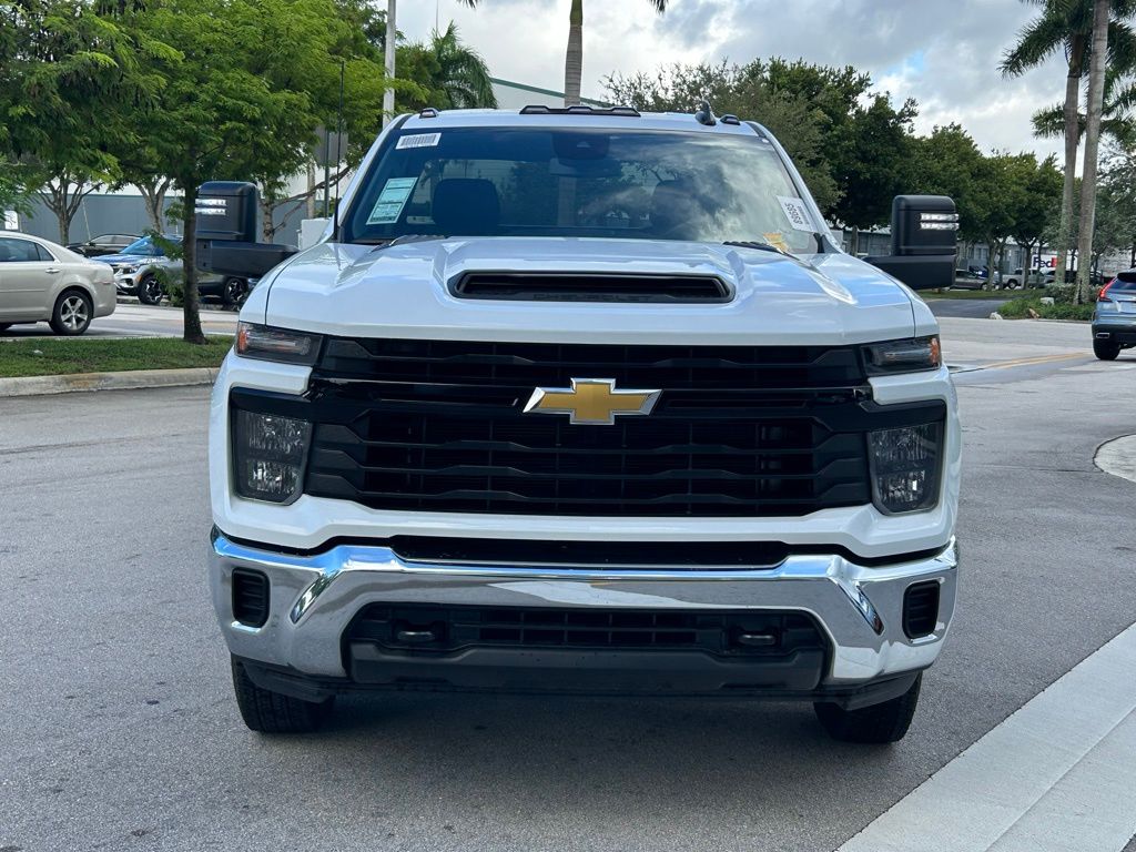 New 2025 Summit White Chevrolet Work Truck image 2