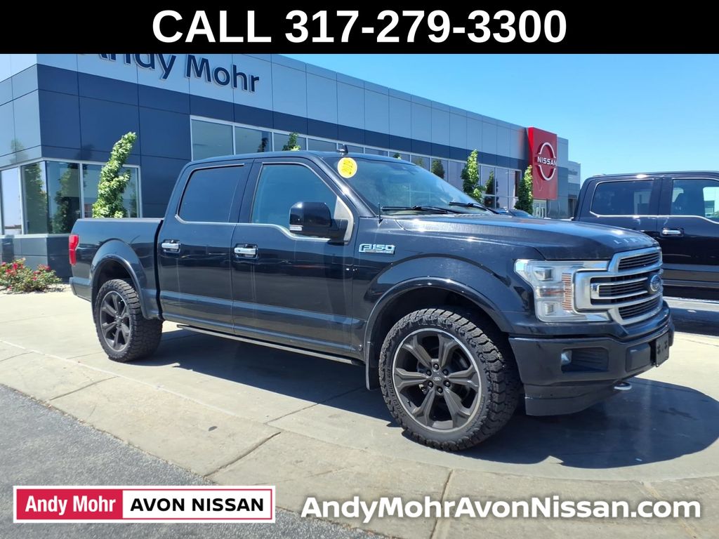 Agate Black Metallic 2019 Ford F-150 Pickup Truck Four-Wheel Drive Automatic