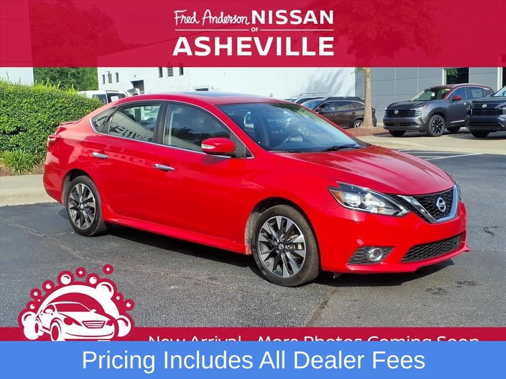 Red Alert 2018 Nissan Sentra Sedan Front-Wheel Drive Continuously Variable Transmission