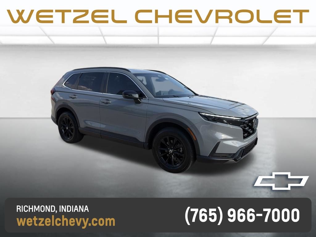 Urban Gray 2024 Honda CR-V Hybrid SUV / Crossover All-Wheel Drive Continuously Variable Transmission