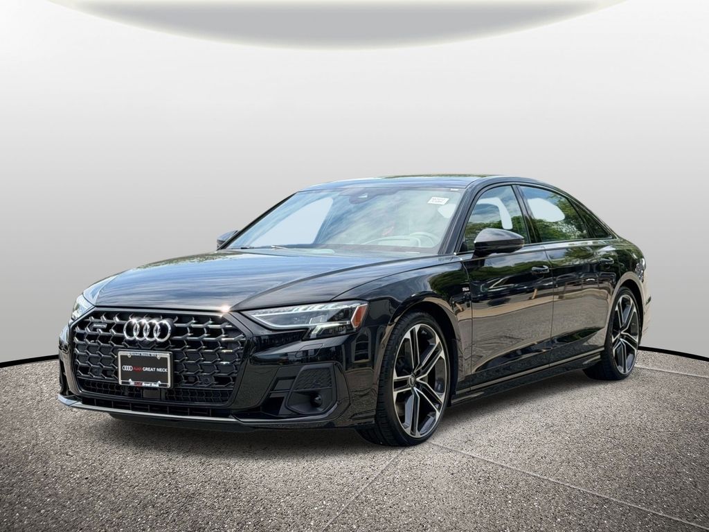 Black Metallic 2026 Audi A8 Sedan All-Wheel Drive 8-Speed Automatic