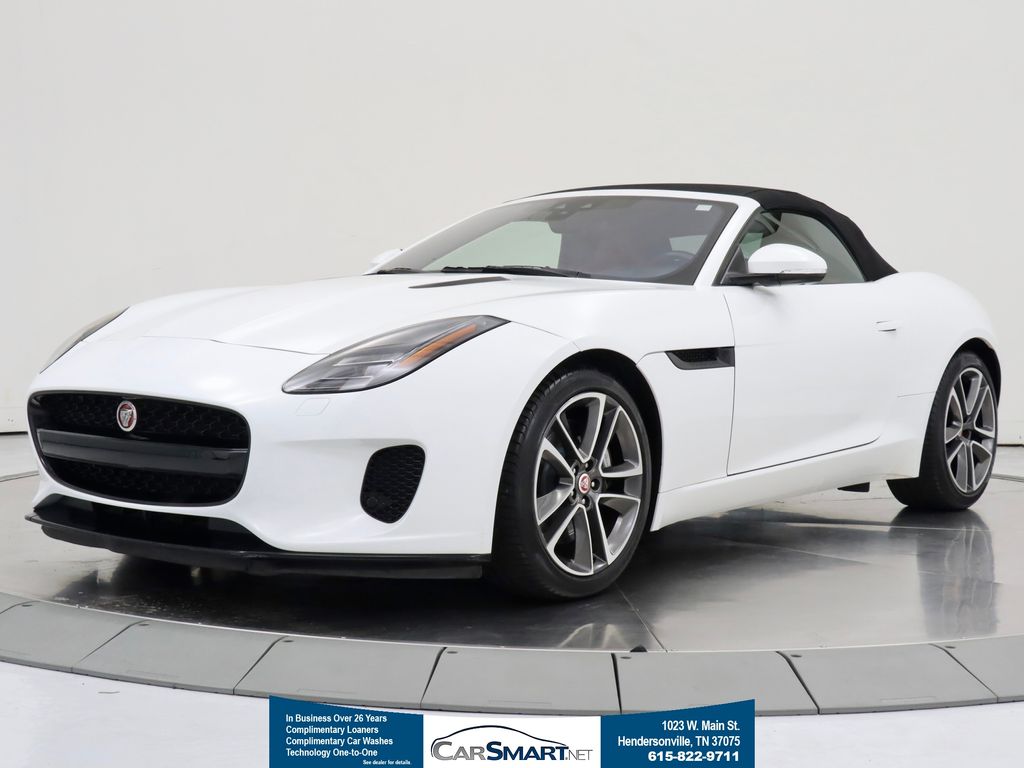 Fuji White 2020 Jaguar F-TYPE Convertible Rear-Wheel Drive 8-Speed Automatic