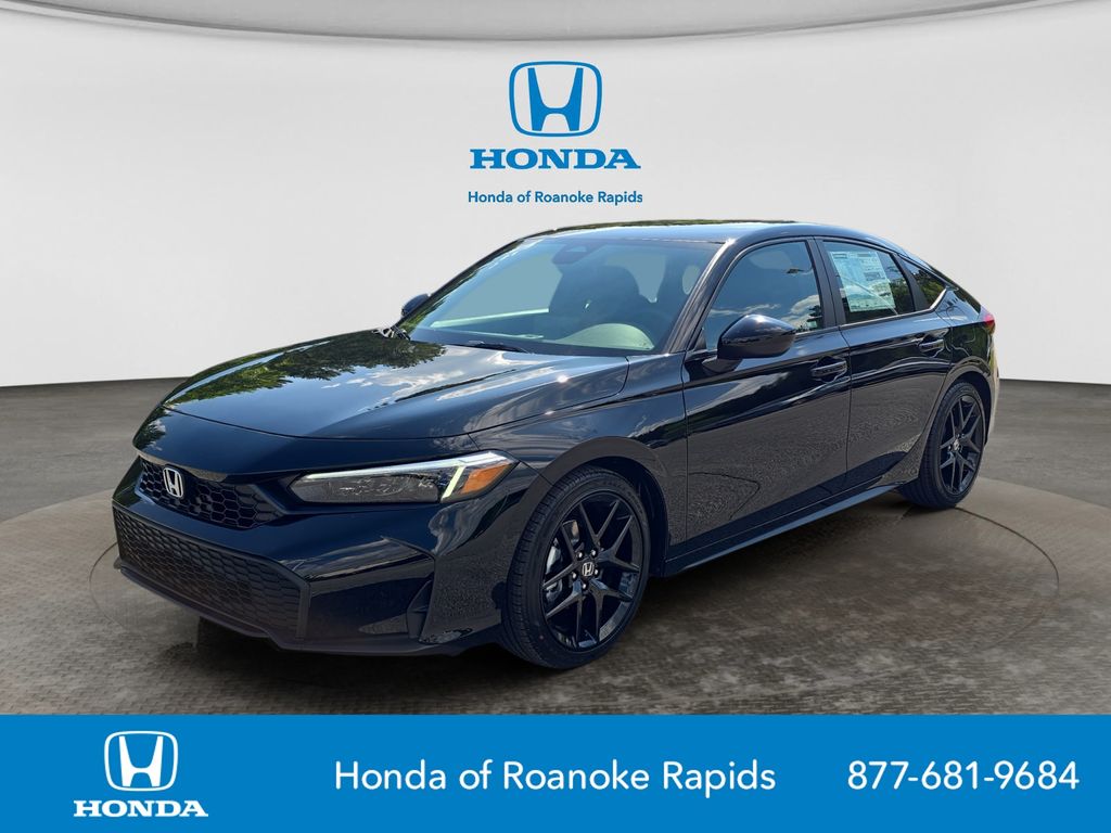 Blue Lagoon Pearl 2026 Honda Civic Hatchback Hatchback Front-Wheel Drive Continuously Variable Transmission