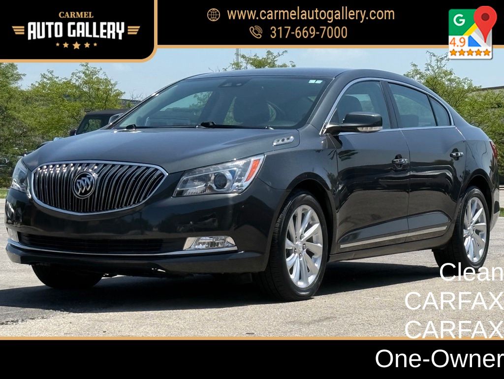 Graphite Gray Metallic 2016 Buick LaCrosse Sedan Front-Wheel Drive 6-Speed Automatic Overdrive