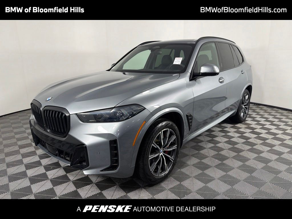 Skyscraper Gray Metallic 2025 BMW X5 SUV / Crossover All-Wheel Drive 8-Speed Automatic