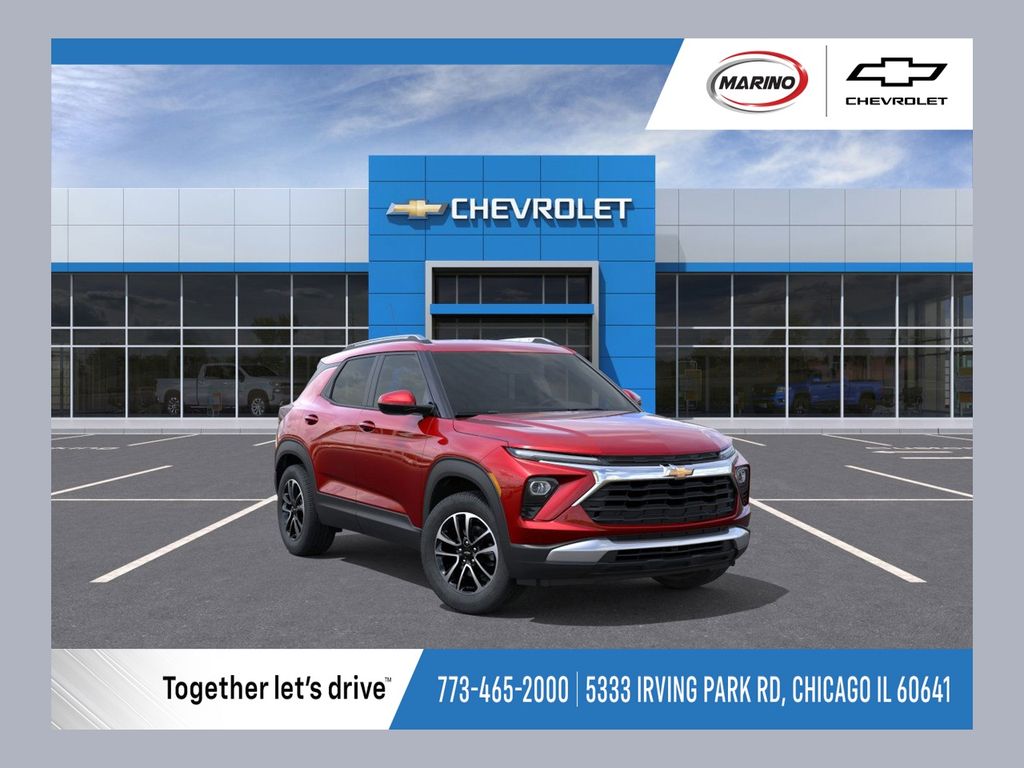 Red 2026 Chevrolet Trailblazer SUV / Crossover Front-Wheel Drive Continuously Variable Transmission