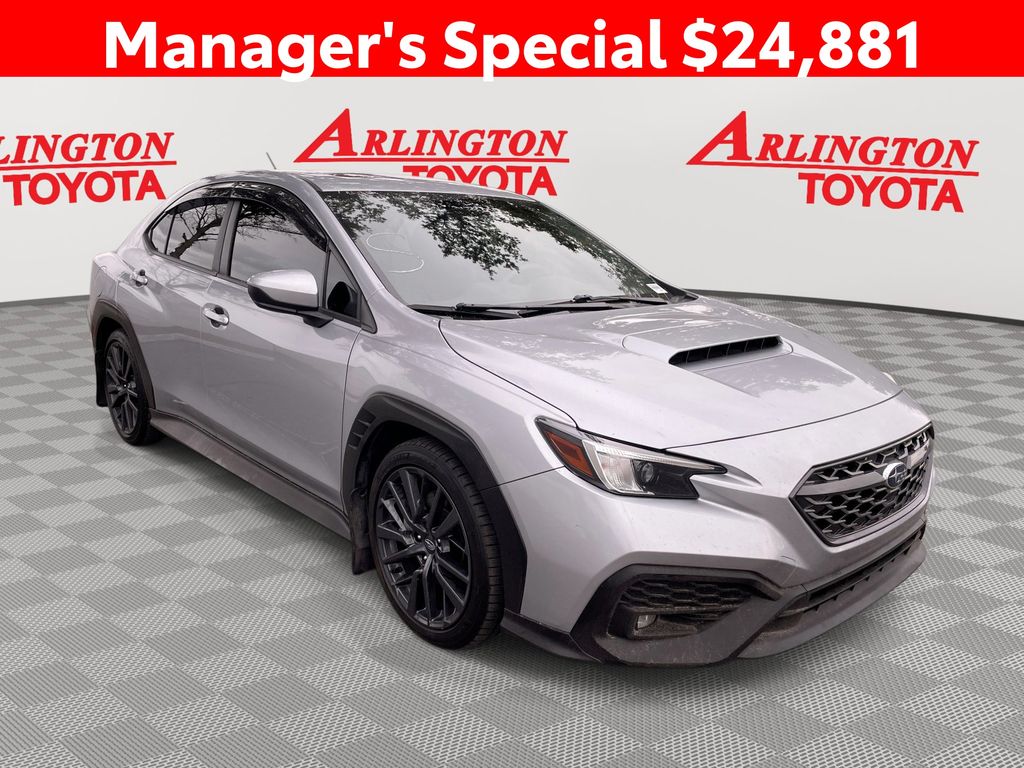 Ice Silver Metallic 2024 Subaru WRX Premium AWD Sedan All-Wheel Drive 6-Speed Manual