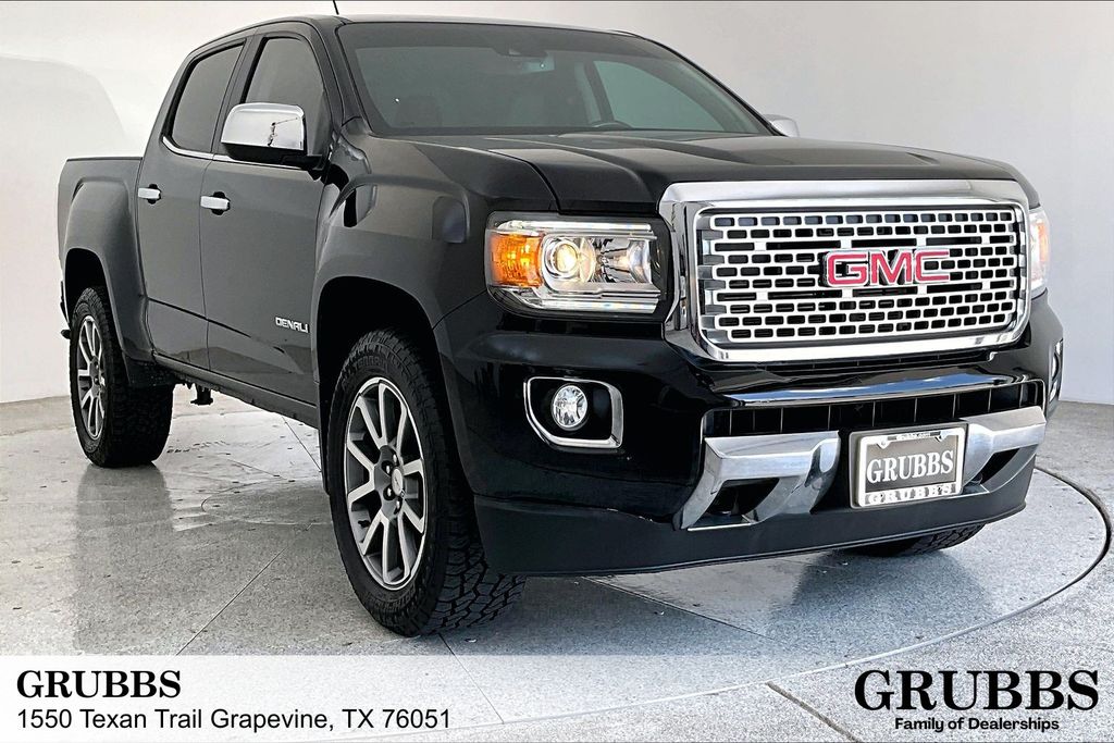 Onyx Black 2019 GMC Canyon Pickup Truck Four-Wheel Drive 8-Speed Automatic
