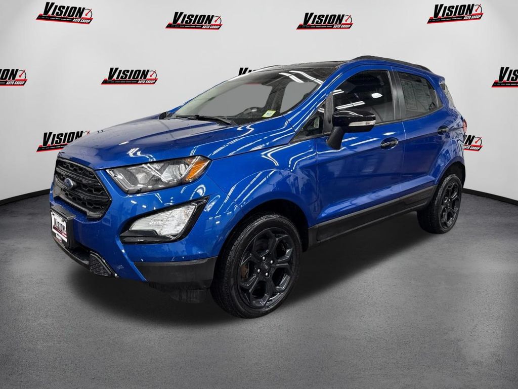 Lightning Blue Metallic 2021 Ford EcoSport SUV / Crossover All-Wheel Drive 6-Speed Automatic