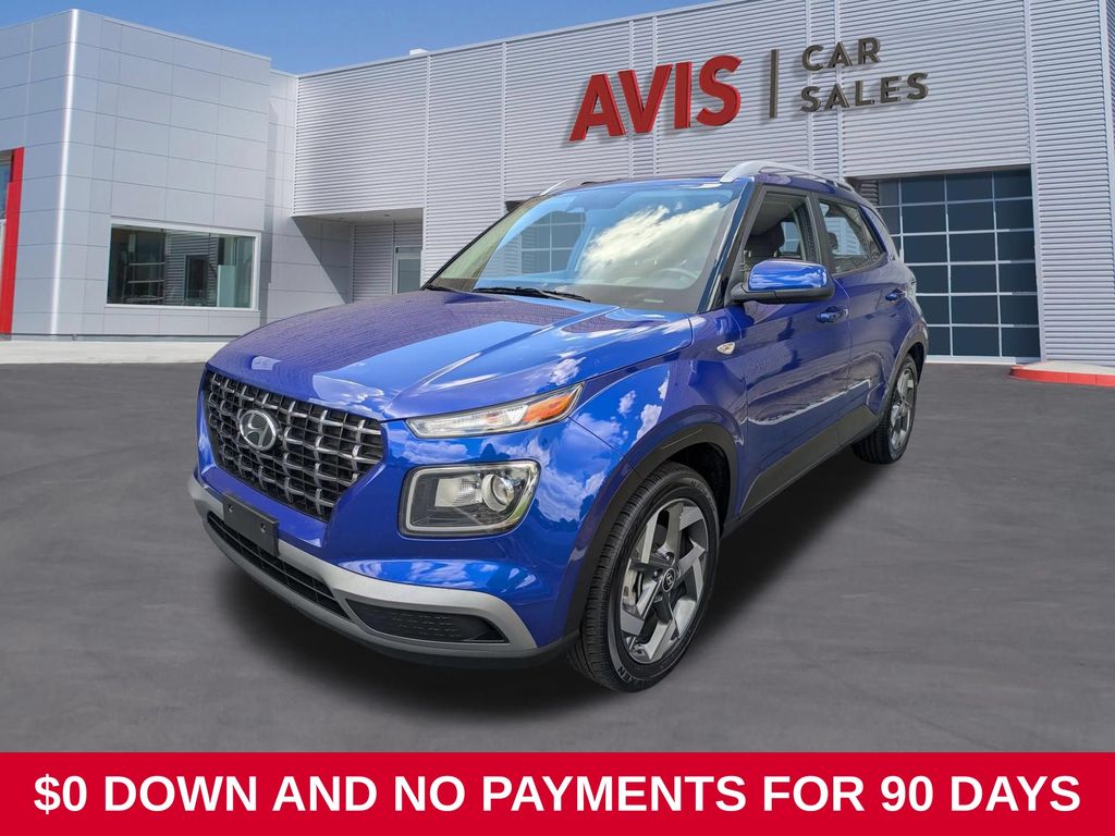 Intense Blue 2025 Hyundai Venue SUV / Crossover Front-Wheel Drive Continuously Variable Transmission