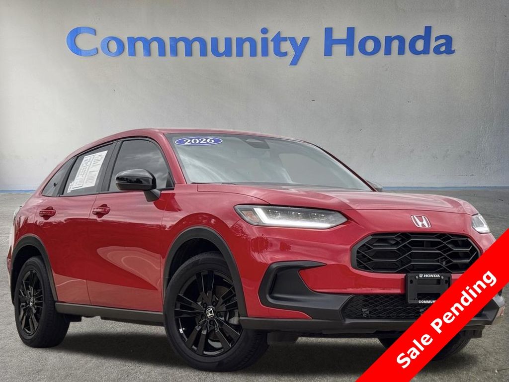 2026 Honda HR-V Sport Red at DeMontrond Auto Country