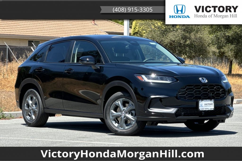 Crystal Black Pearl 2026 Honda HR-V LX FWD SUV / Crossover Front-Wheel Drive Continuously Variable Transmission