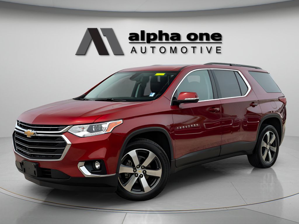 Cajun Red Tintcoat 2019 Chevrolet Traverse SUV / Crossover Four-Wheel Drive 9-Speed Automatic
