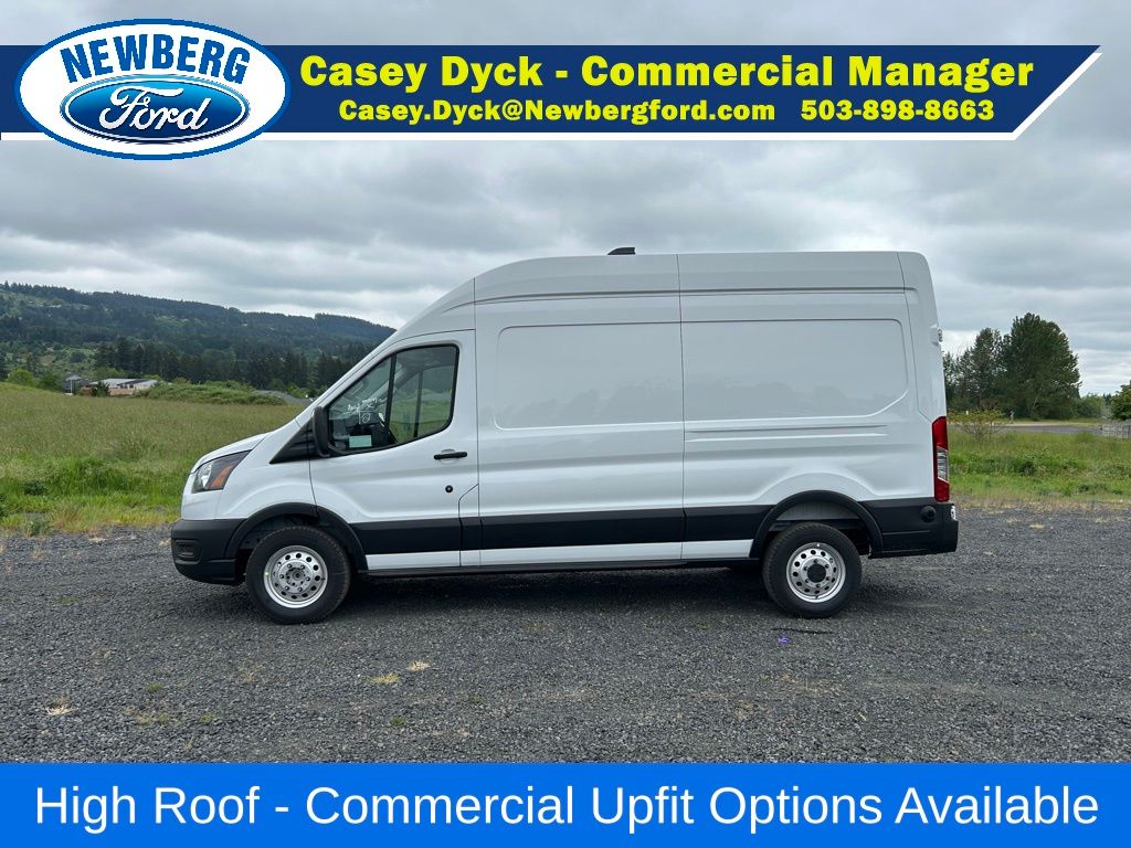Oxford White 2026 Ford Transit Cargo Van Rear-Wheel Drive 