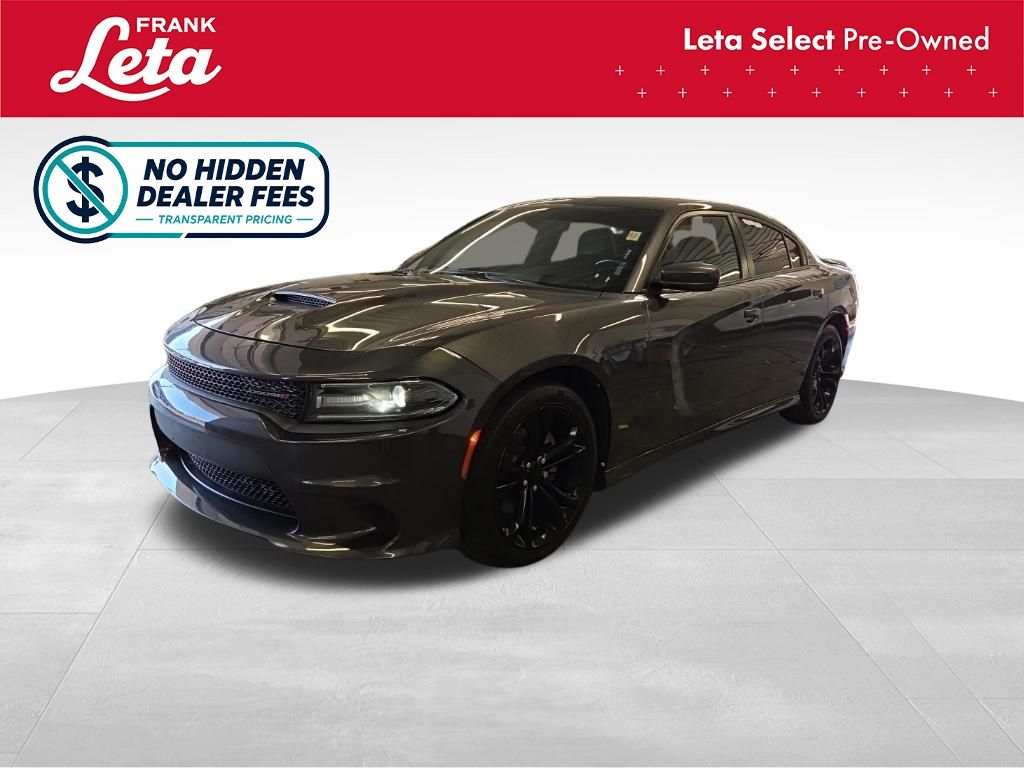 Gray (Granite Pearlcoat) 2020 Dodge Charger Sedan Rear-Wheel Drive 8-Speed Automatic