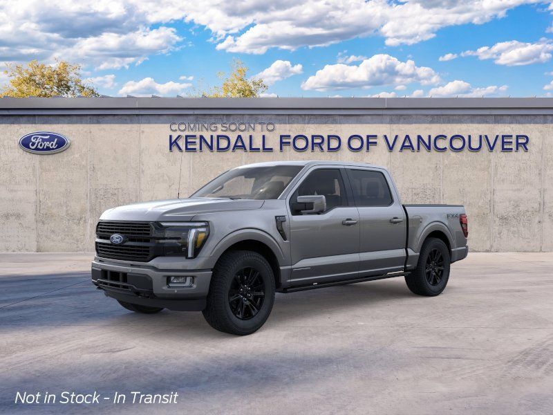 Gray 2026 Ford F-150 Pickup Truck Four-Wheel Drive Automatic