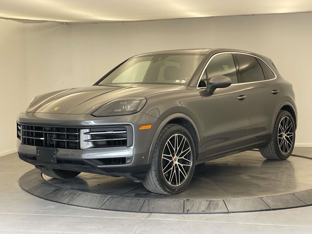 Quartzite Gray Metallic 2025 Porsche Cayenne SUV / Crossover All-Wheel Drive 8-Speed Automatic