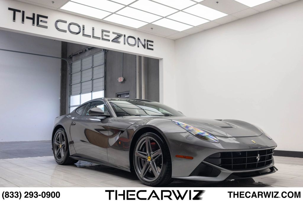 Grigio Ferro 2016 Ferrari F12 Berlinetta Coupe Coupe Rear-Wheel Drive 7-Speed Dual Clutch