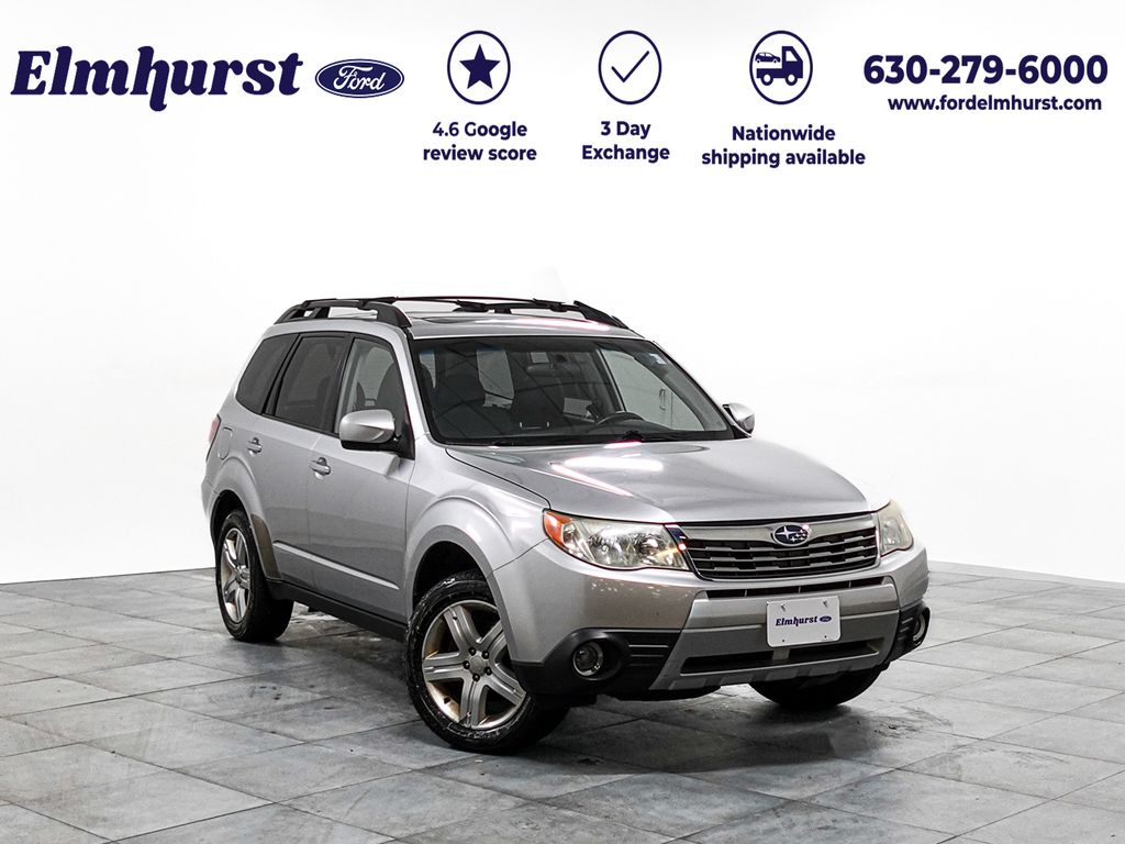 Spark Silver Metallic 2010 Subaru Forester 2.5 X Limited SUV / Crossover All-Wheel Drive 4-Speed Automatic