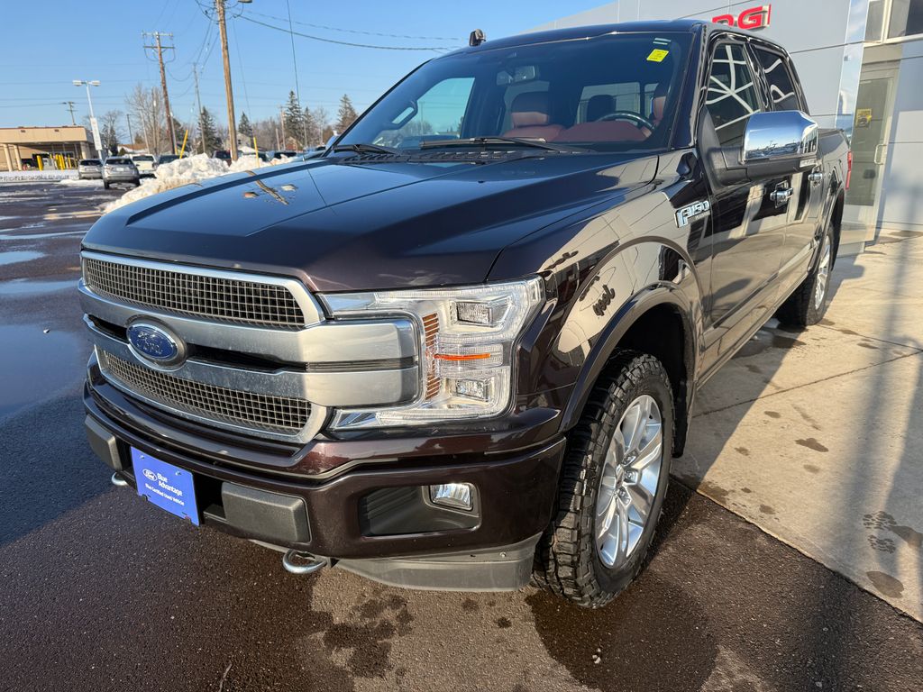 Certified Used 2020 Red Ford Platinum image 3